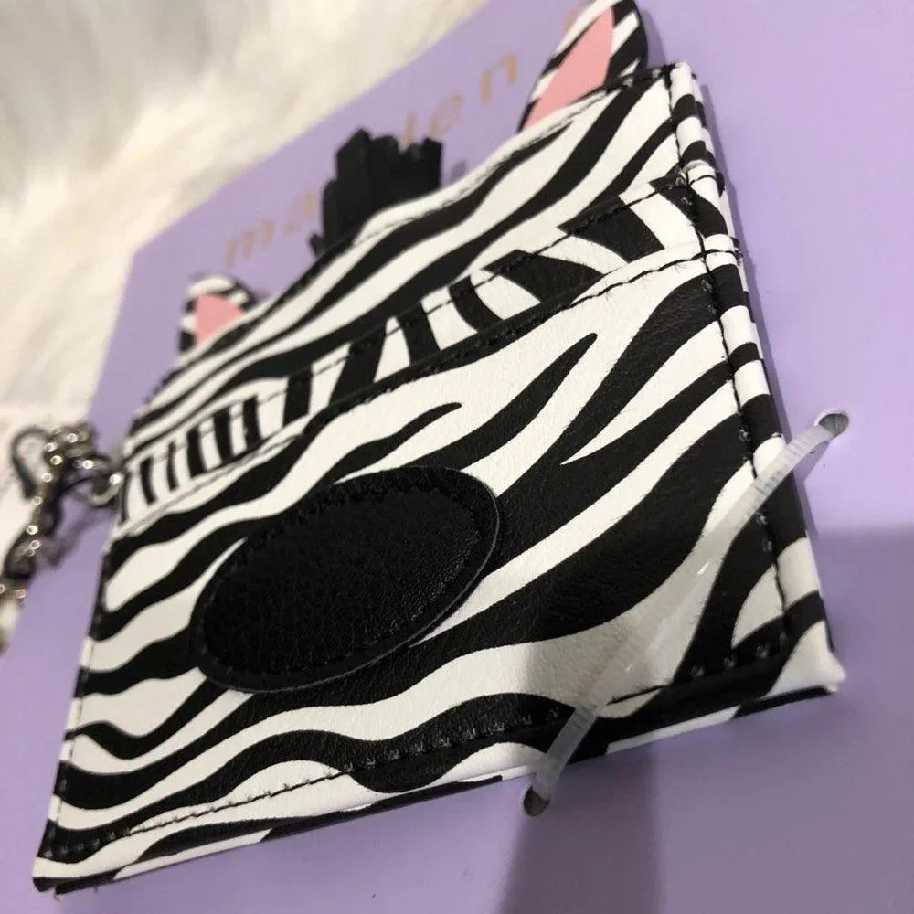Madden Girl Zebra Card Case